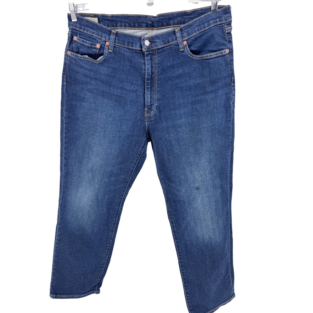 Levi Big E 541 Athletic Fit Premium Jeans W40 L30 Mens Blue Denim